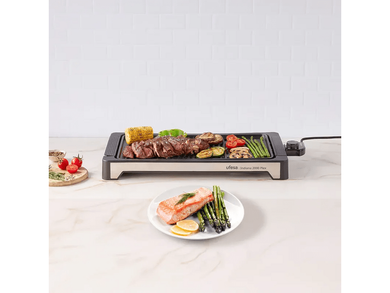Ufesa Indiana 2000 Plex asztali grill (INDI-2000P)
