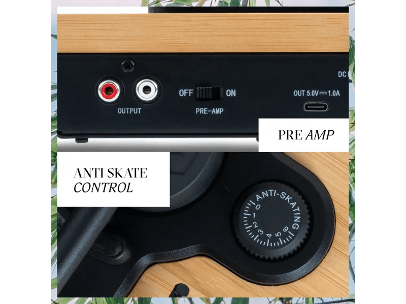 Marley Stir It Up Lux Bakelit Lemezjátszó (EM-JT010-SB)