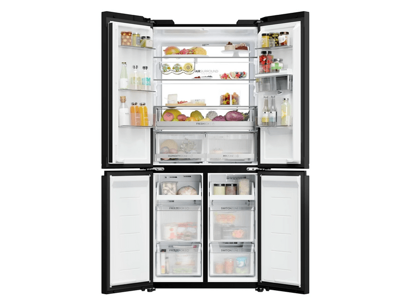 Haier HCKR7819DWGB Side by side hűtőszekrény