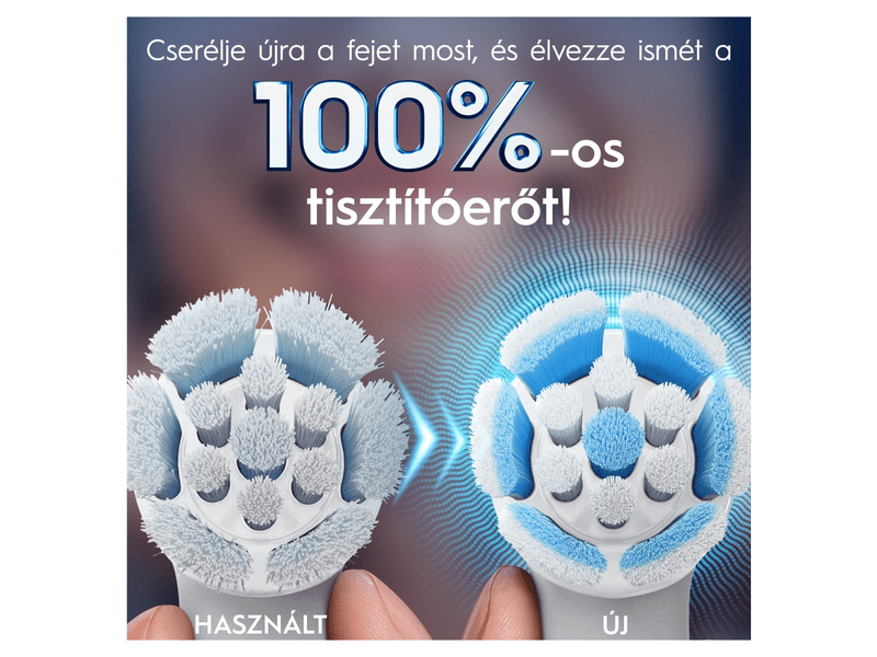 Oral-B iO Gentle Care fogkefefej, fehér, 4 db