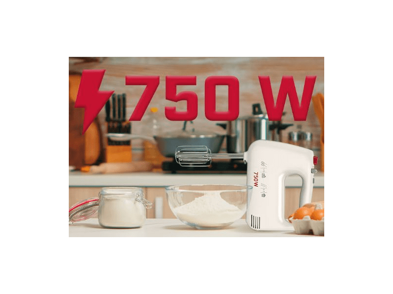 MPM MMR-19/B Kézimixer, fehér