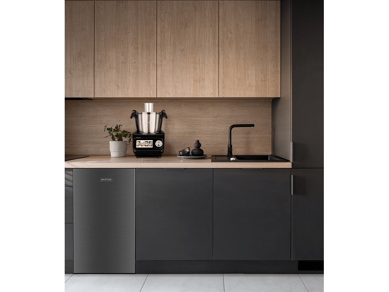 MPM MPM-90-CJ-28 Egyajtós hűtőszekrény, inox