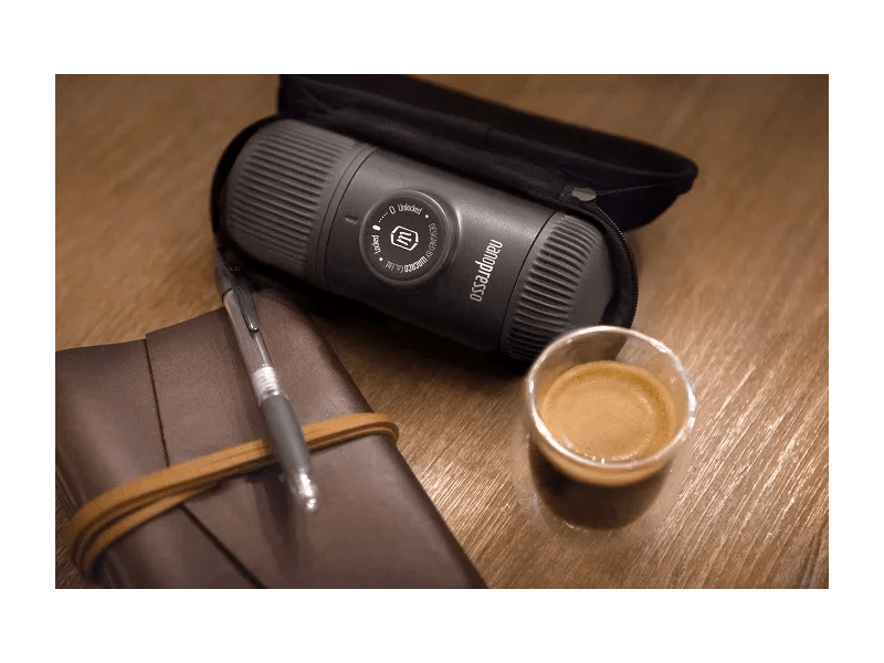 Nanopresso hordozható kávéfőző+adapter