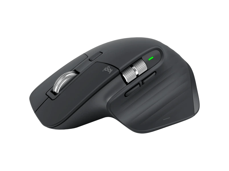 Logitech MX Master 3S egér, Fekete