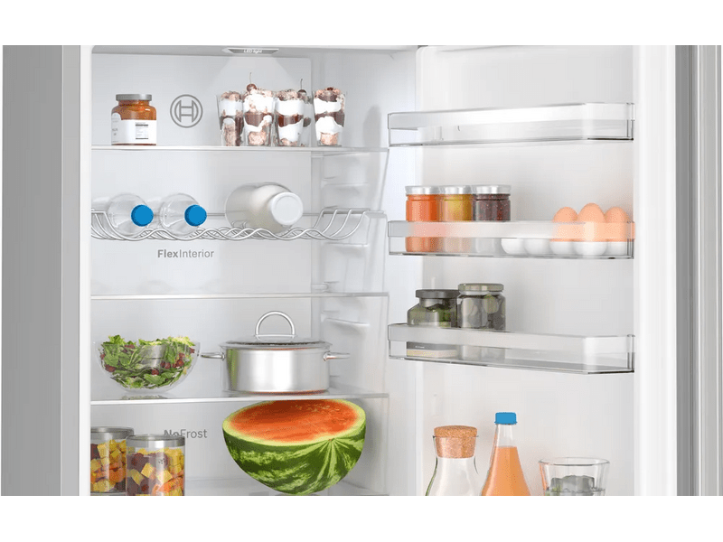 Bosch KGN392LCF Alulfagyasztós kombinált hűtőszekrény