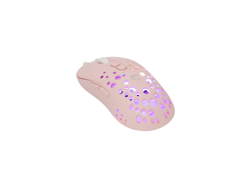 White Shark TRISTAN-P Gamer egér, rózsaszín (GM-9004P)