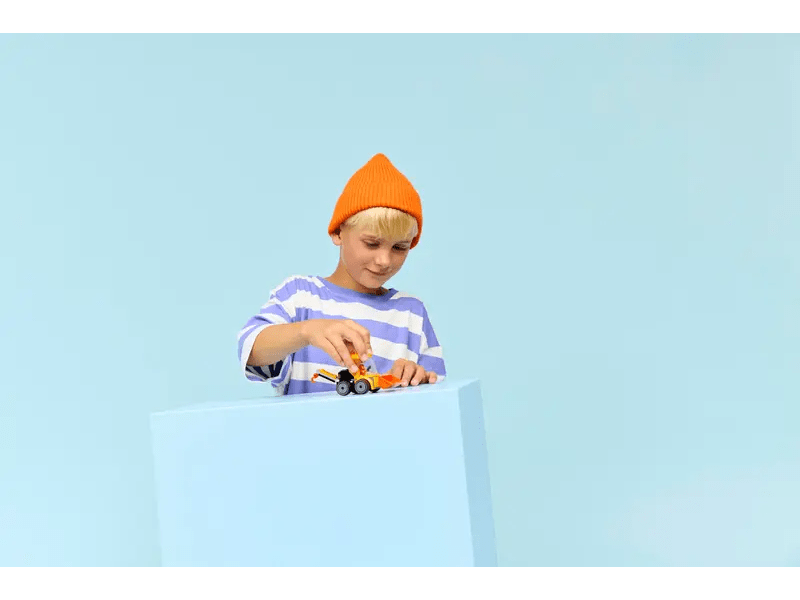 LEGO® City Járgányok – Építőipari rakodó (60483)