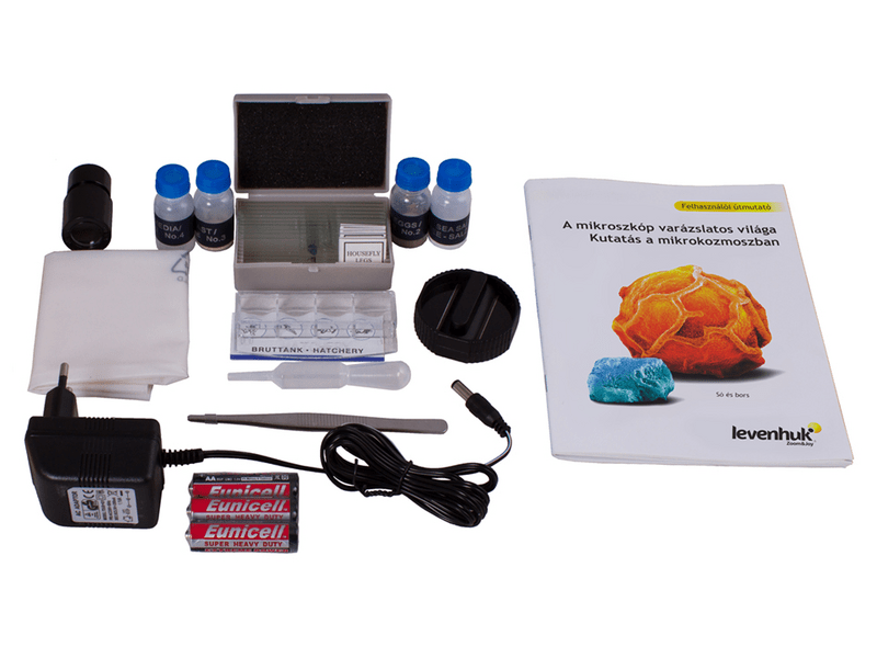 Levenhuk Rainbow D2L 0,3M Digitális mikroszkóp, Moonstone / Holdkő