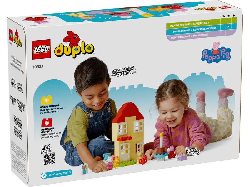 LEGO PEPPA MALAC SZÜLETÉSNAPI HÁZA