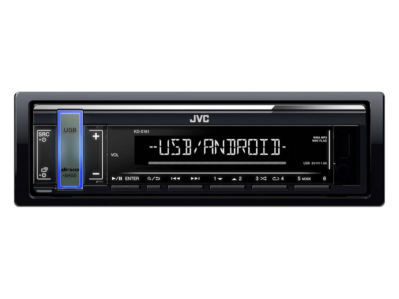 Jvc KD-X161 Mechanika nélküli fejegység