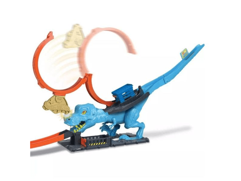 Hot Wheels City: T-Rex hurok pályaszett (HKX42)