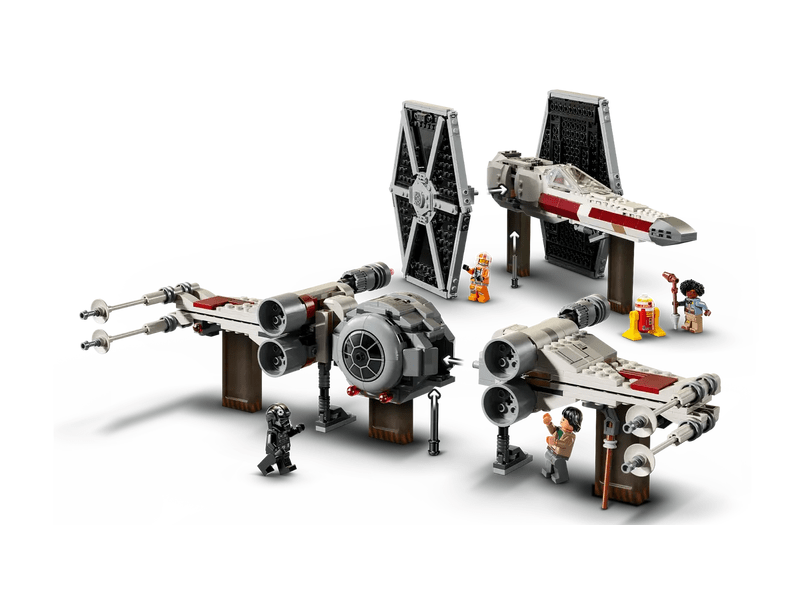 LEGO 75393 TIE Fighter és X Wing mix