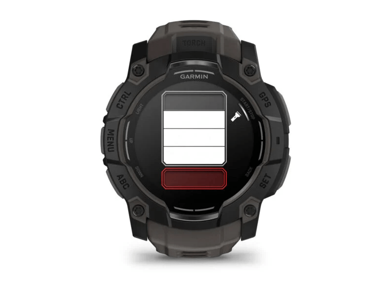 Garmin Instinct 3 AMOLED okosóra, 50mm, fekete (010-03020-00)