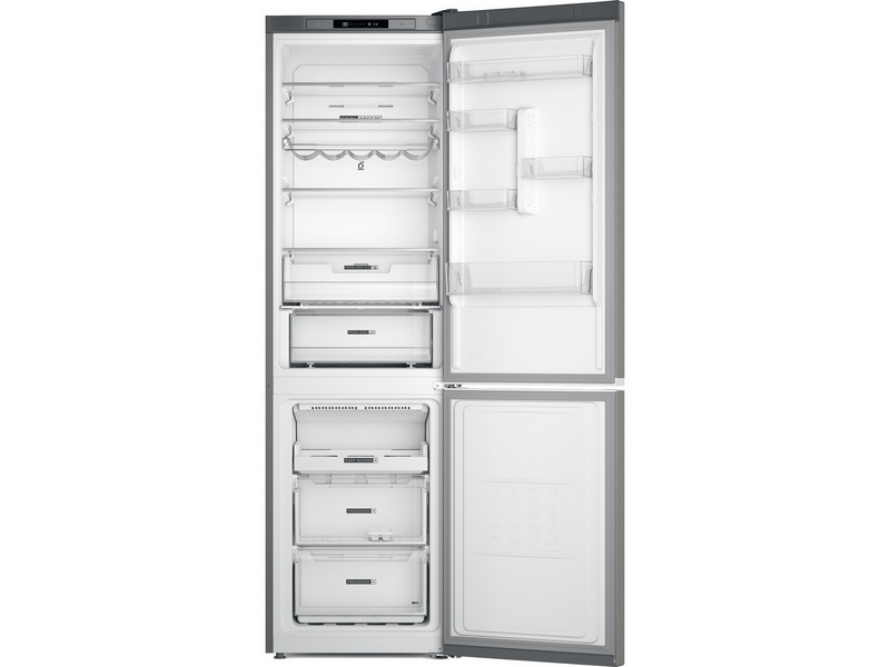 Whirlpool W7X92IOX Alulfagyasztós kombinált hűtőszekrény