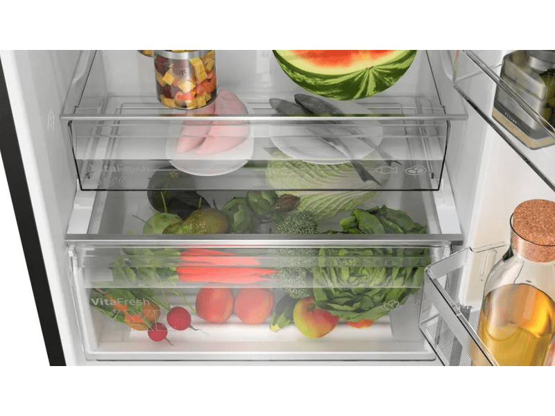 Bosch KGN49VXDT Alulfagyasztós kombinált hűtőszekrény