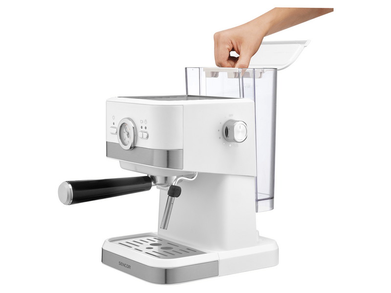 Sencor SES 1720WH Espresso aparat za kavu, Bijela