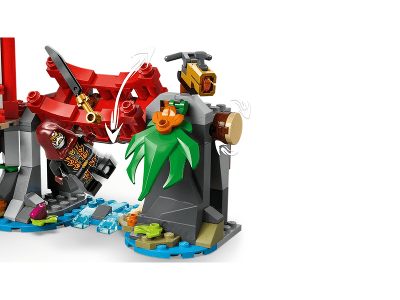LEGO® Ninjago® Nindzsajárművek csatája a lombháznál (71857)