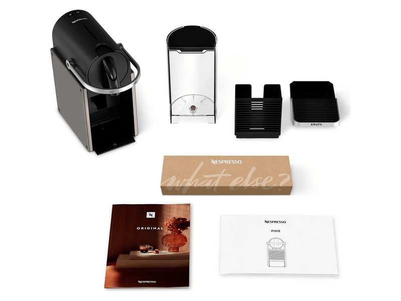 Krups XN306T10 Nespresso Pixie Redesign kávéfőző, titán