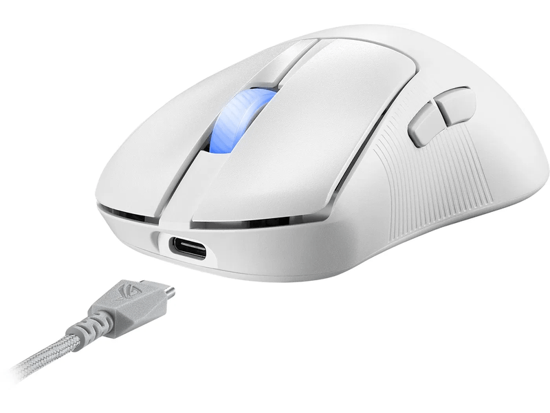 Asus ROG Keris II Ace Gaming egér, fehér