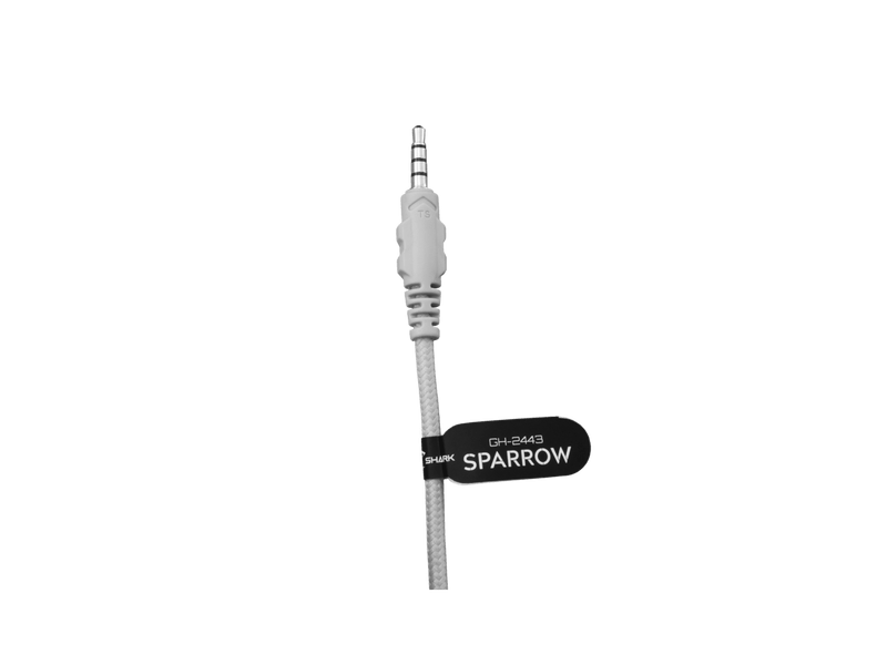 White Shark SPARROW-W, GH-2443W gamer fejhallgató, fehér