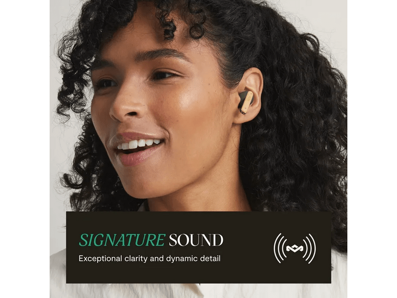 Marley Little Bird True Wireless Fülhallgató, zöld (EM-JE123-GR)