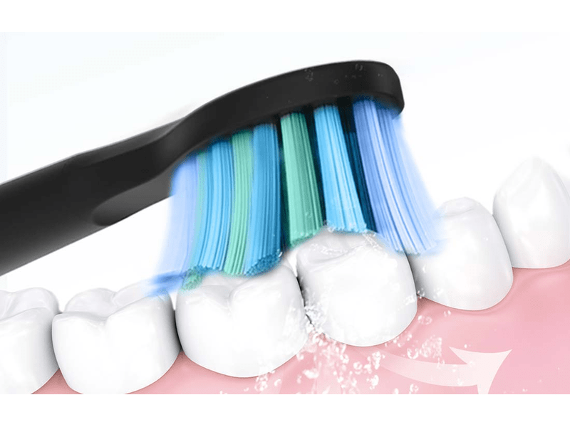 FairyWill FW-507 Szónikus fogkefe, Fekete