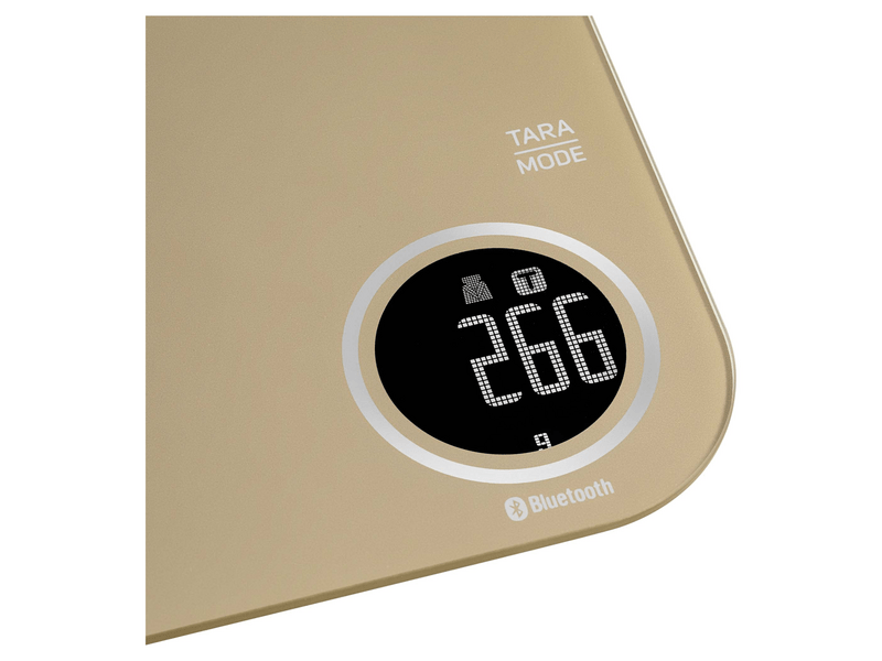 Sencor SKS 7077CH Smart konyhai mérleg, bézs