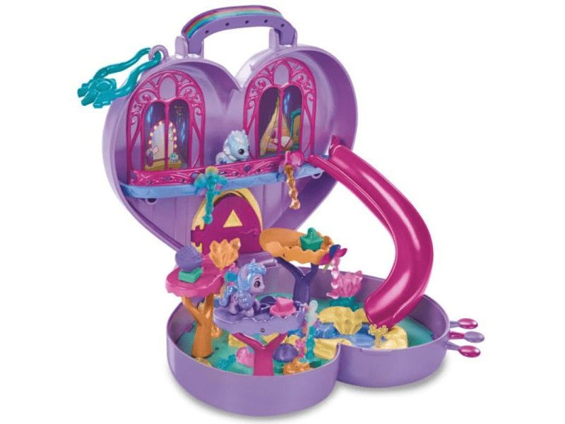 Én kicsi pónim: Varázslatos mini világ kompakt játékszett - Kantárerdő (F38765L0)