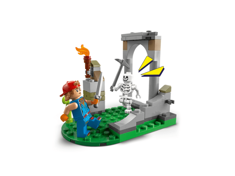 LEGO® Fortnite® Peely és Sparkplug táborhelye (77075)