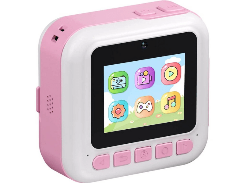 Carneo Funny Cam Mini Fényképezőgép, rózsaszín