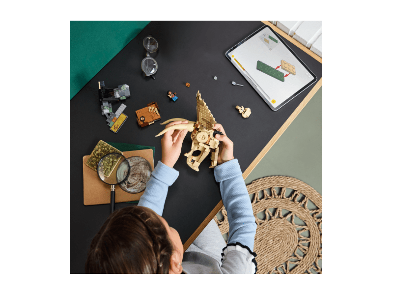 LEGO® Jurassic World Ostaci dinosaura: Lubanja Triceratopsa (76969)