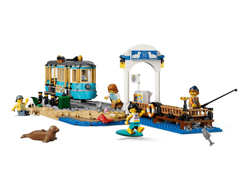 LEGO® City Klasszikus tengerparti villamos (60506)