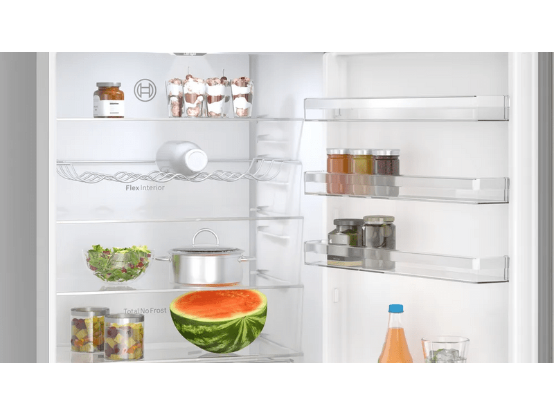 Bosch KGN492IAF Alulfafyasztós kombinált hűtőszekrény