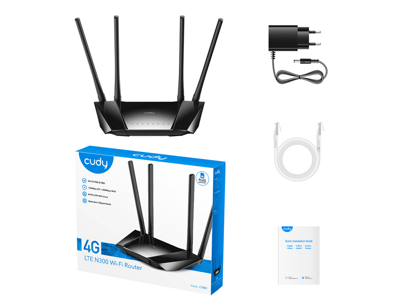 Cudy LT400 4G LTE Router