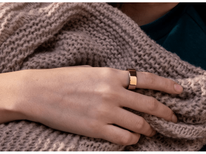 Ultrahuman Ring Air pametni prsten, zlatni, veličina 11 (UHRA-AG-11)