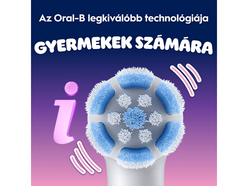 Oral-B iO Kids elektromos gyerek fogkefe + tok