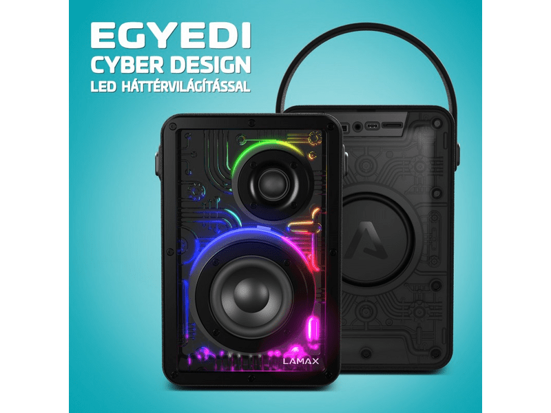 LAMAX CyberWave1 Bluetooth zvučnik (LXWSMCBRW1NBA)
