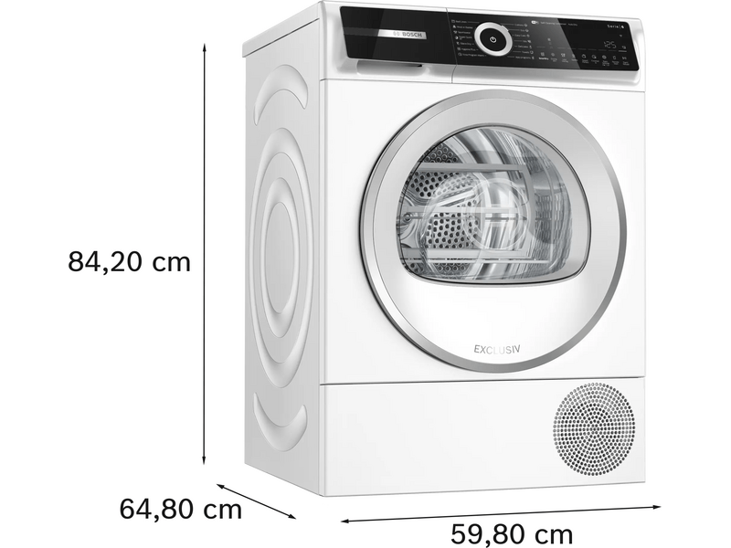 Bosch WQN246D9BY Hőszivattyús szárítógép