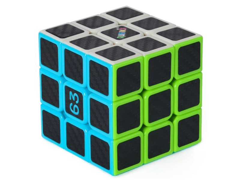 Rubik: Mercedes szénszálas kocka - 3 x 3 (6071492)