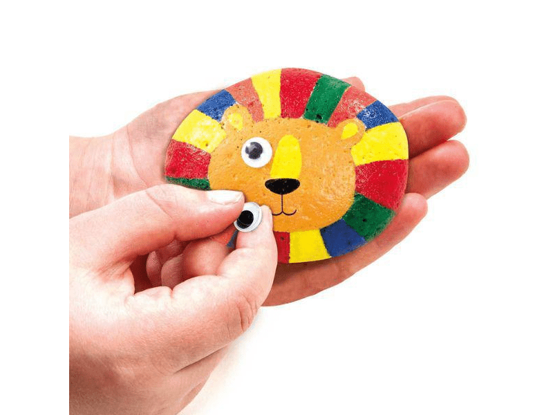 Állatos kavicsfestő készlet (318-18118-B)