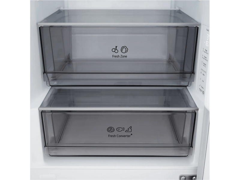 LG GBBSJ1CCSW Alulfagyasztós kombinált hűtőszekrény, fehér