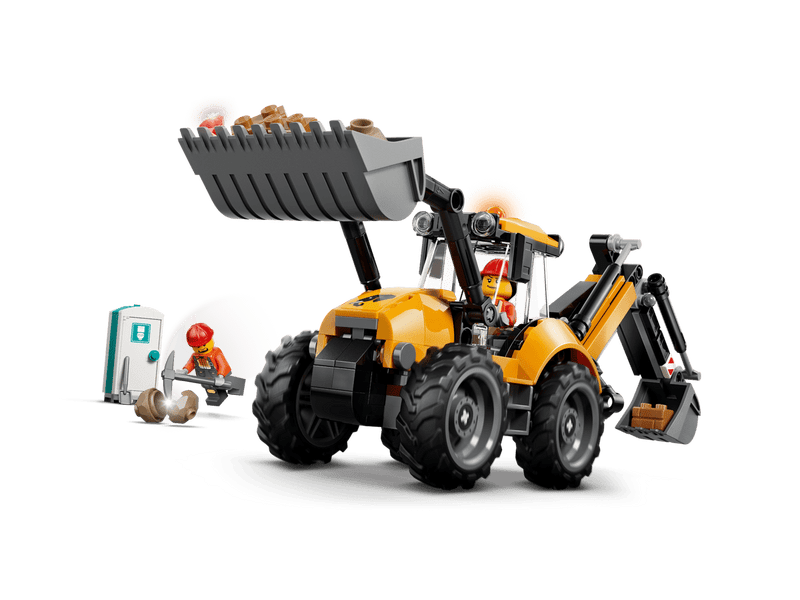 LEGO® City Sárga árokásó-rakodó (60480)