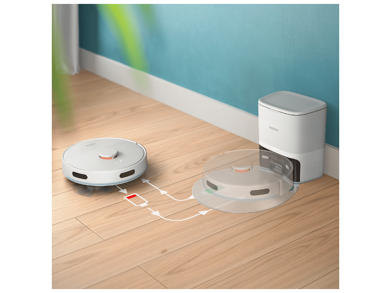 Philips XU2100/25 Robotski usisavač serije 2000, bijela boja