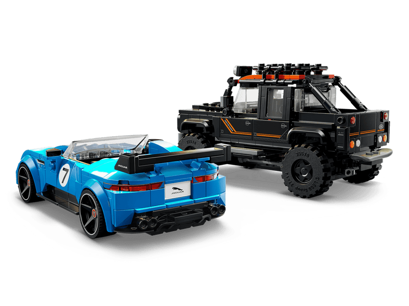 LEGO® Speed Champions Jaguar Project 7 és Land Rover Defender (77264)