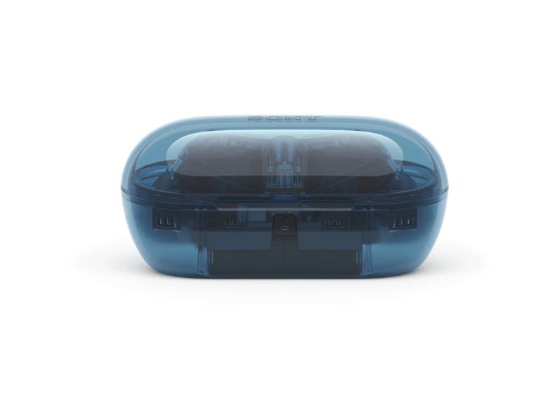 TWS Bluetooth Zajsz.Fülhallgató-Üvegkék
