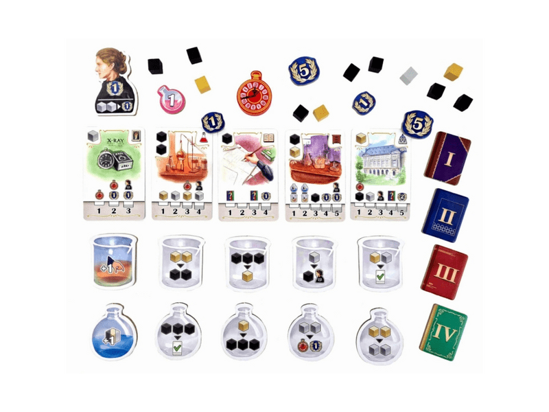 Marie Curie nyomában társasjáték (GIG34568)