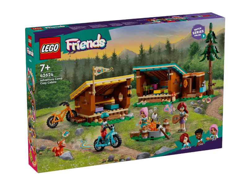 LEGO® Friends Ugodne kabine u avanturističkom kampu (42624)
