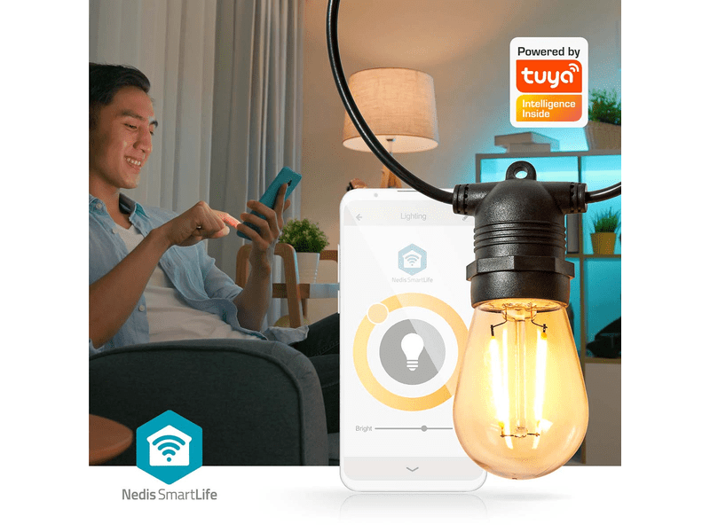 SmartLife Dekoratív LED füzér 10 db