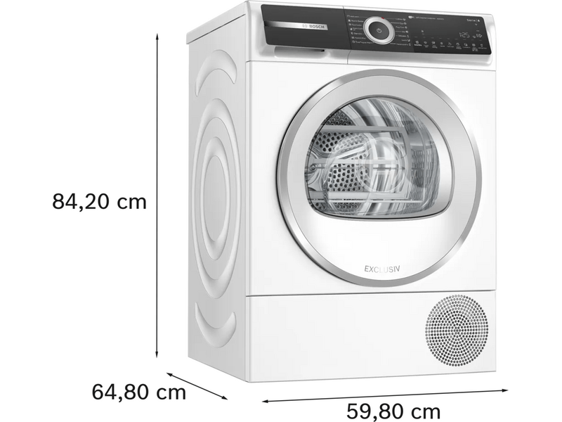 Bosch WQH246D3BY Serie 6 Hőszivattyús szárítógép