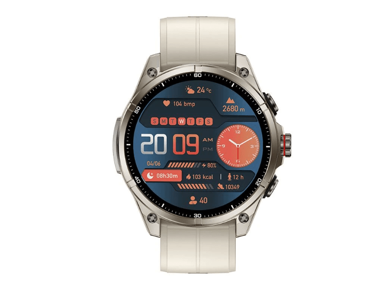 Pametni sat Carneo GTR eXpedition Titan, titanijsko srebrne boje